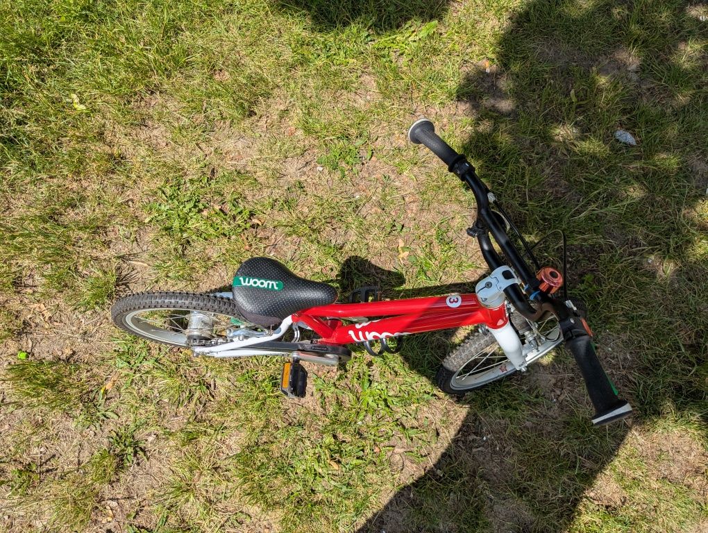 Rower dziecięcy 16" Woom 3 Automagic