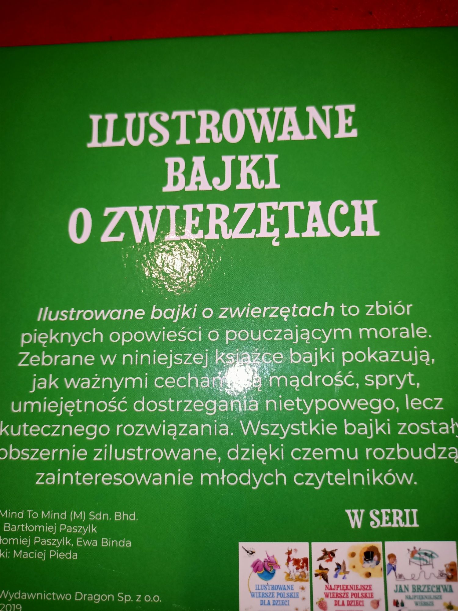 Ilustrowane bajki o zwierzętach z morałem