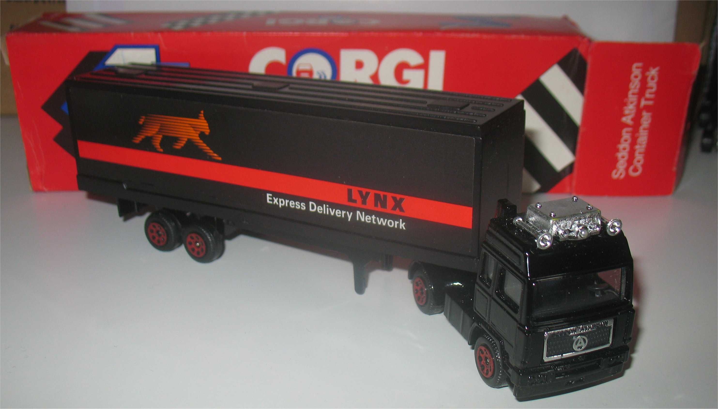 Corgi - Seddon Atkinson Container Truck-Lynx, Express Delivery Network