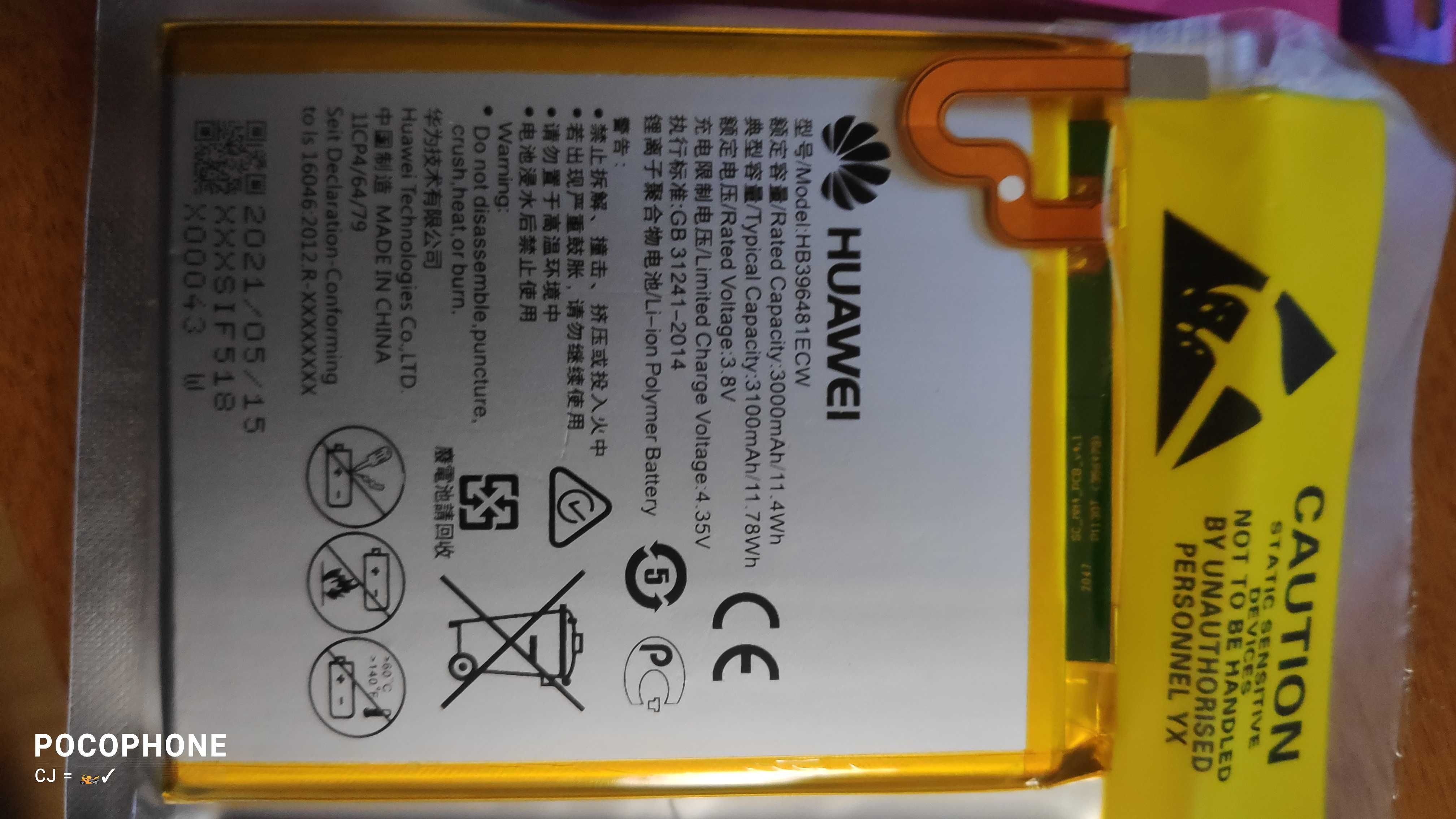 Bateria Huawei NOVA HB 396481ECW