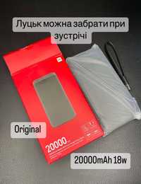 Power bank Xiaomi Redmi 20000mAh 18w павербанк Редмі  оригінал