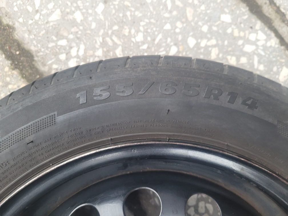 Opony letnie 155/65R14 + Felgi