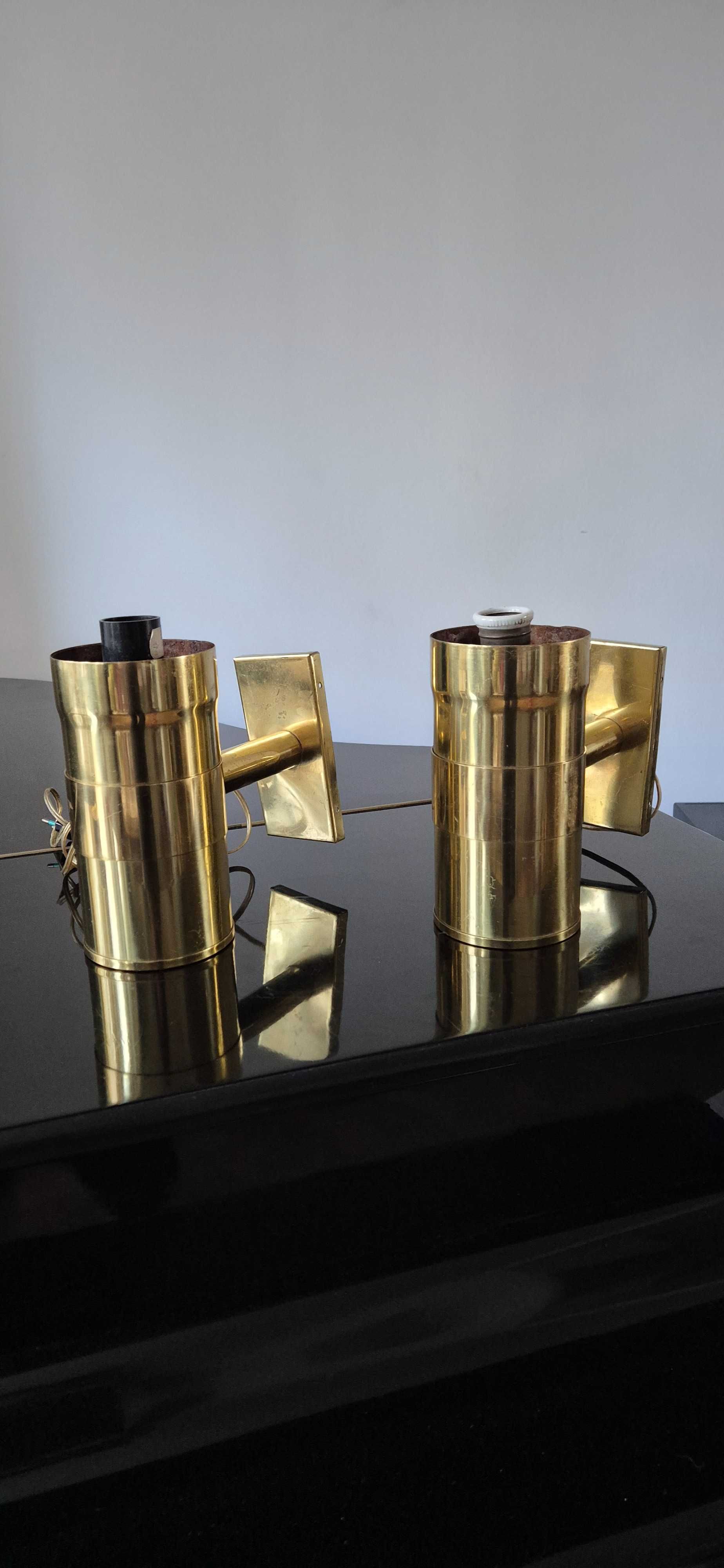 Kinkiety designerskie kolekcjonerskie Niemcy lata 70-te glamour modern