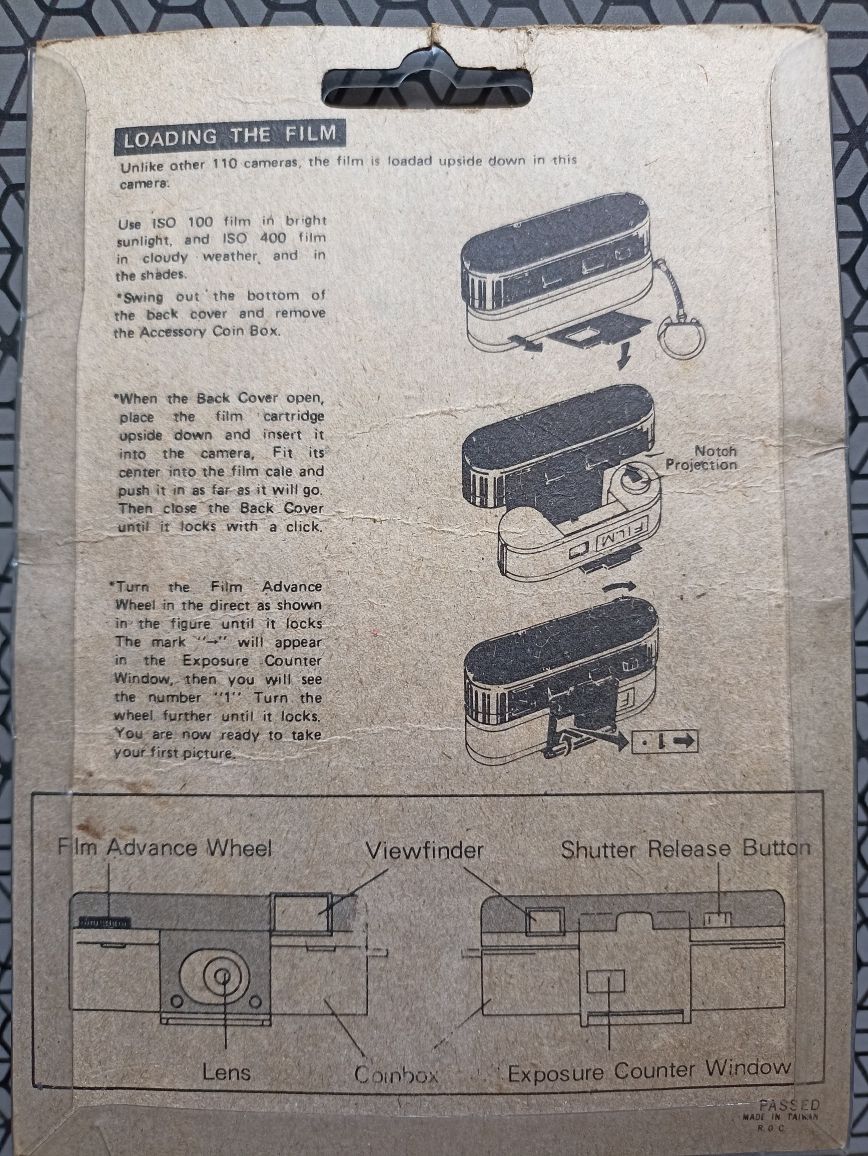 Máquina fotográfica de cassete