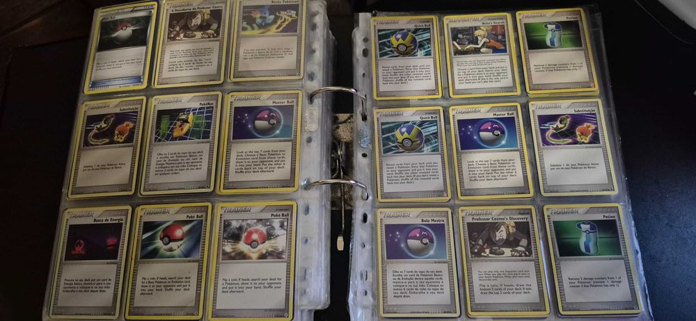 Pokémon TCG Lote de 106 Cartas Treinadores