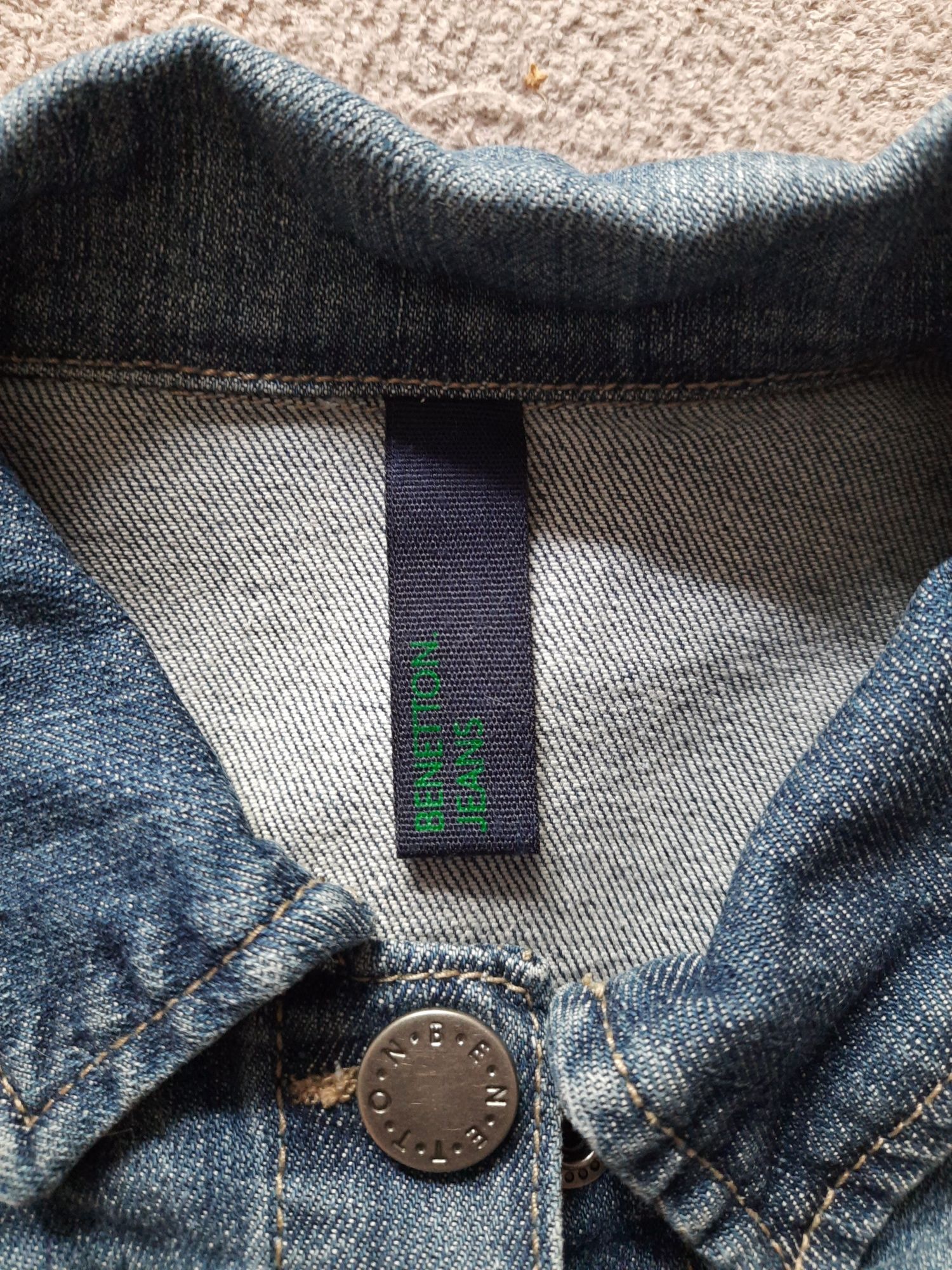 Kurtka jeansowa Benetton