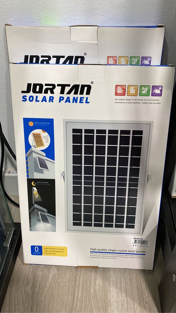 Holofote solar com bateria 60w ate 200w