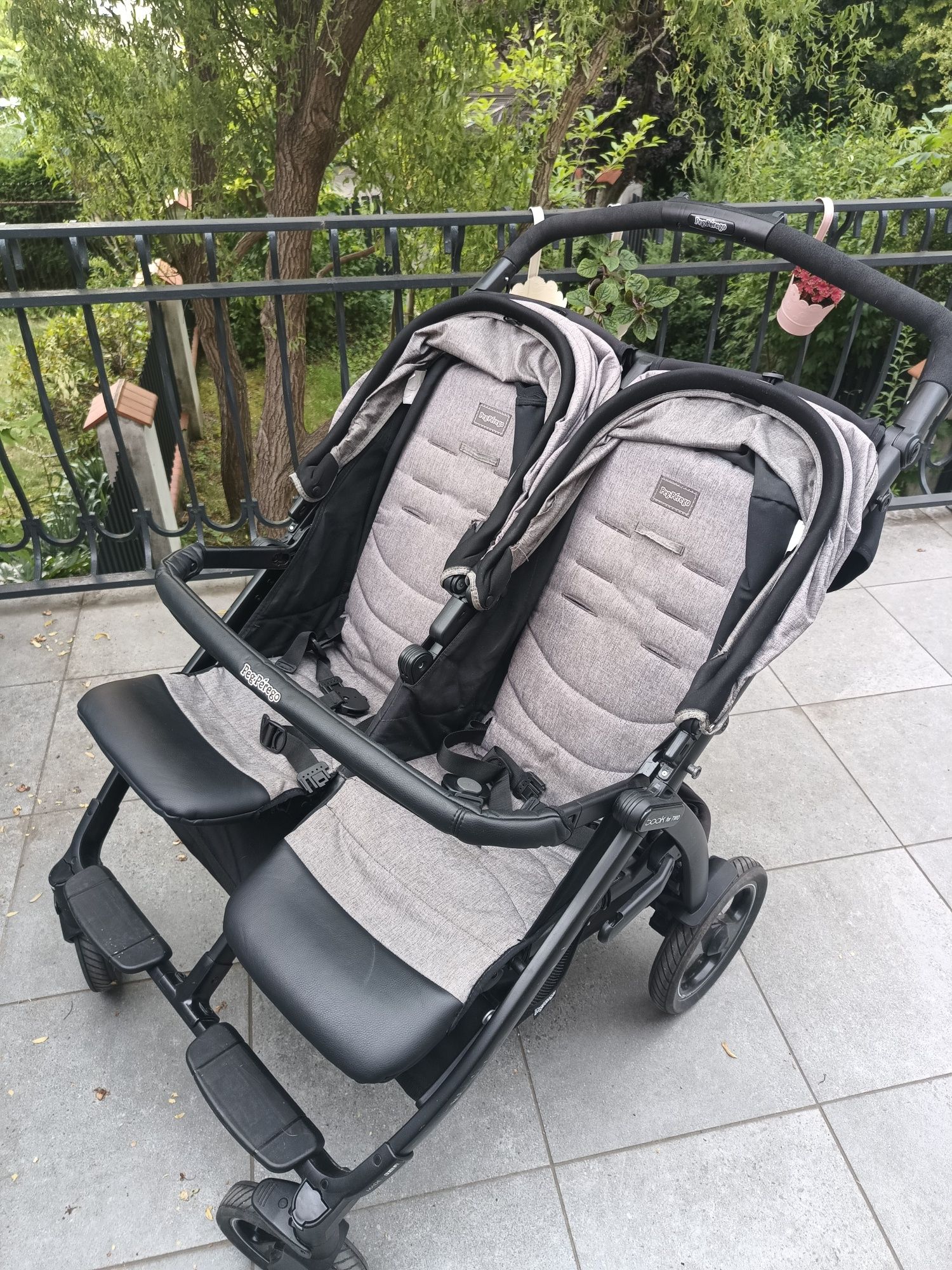 Wózek bliźniaczy Peg Perego Book for two