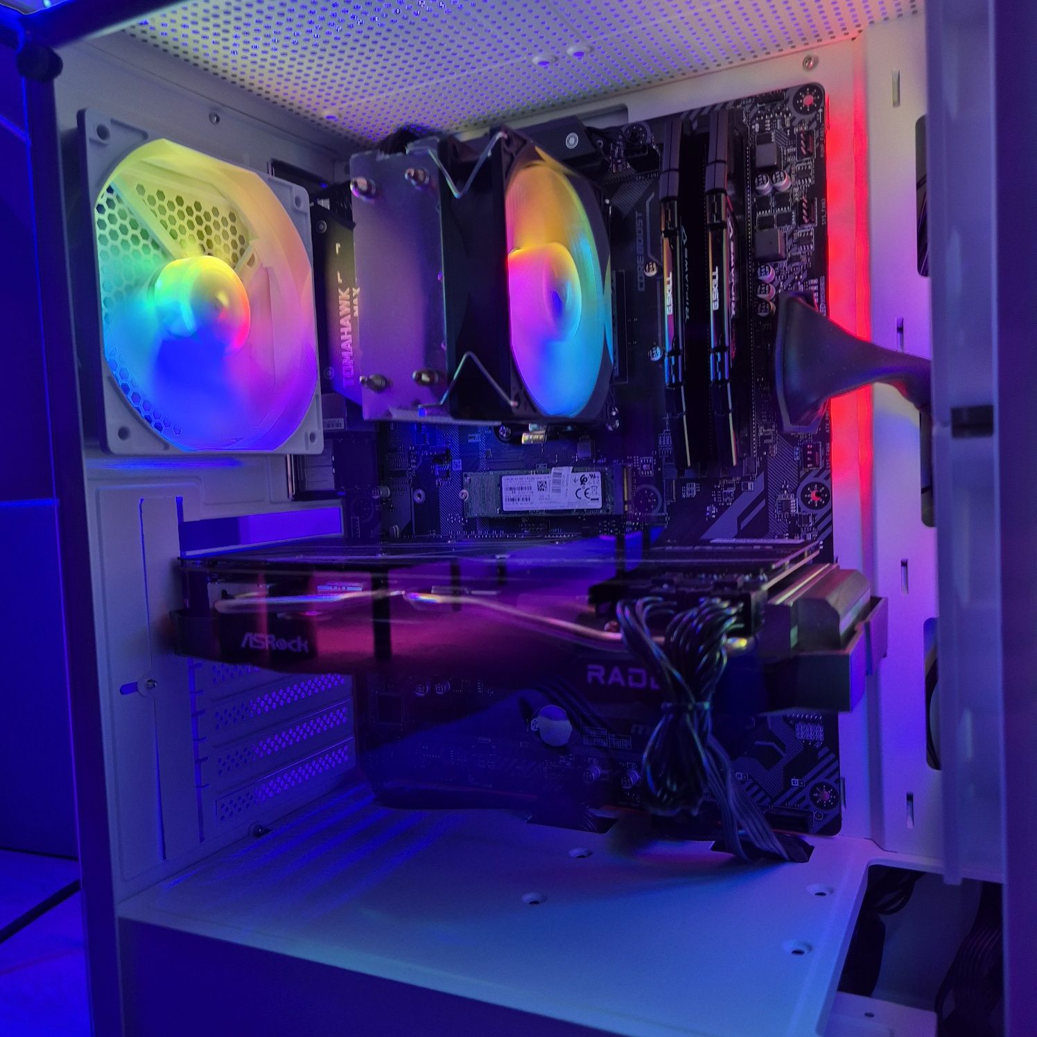 Komputer RX6700XT/R5 5500/Gamingowy/RGB 16GB ram ddr4 Windows 10pro