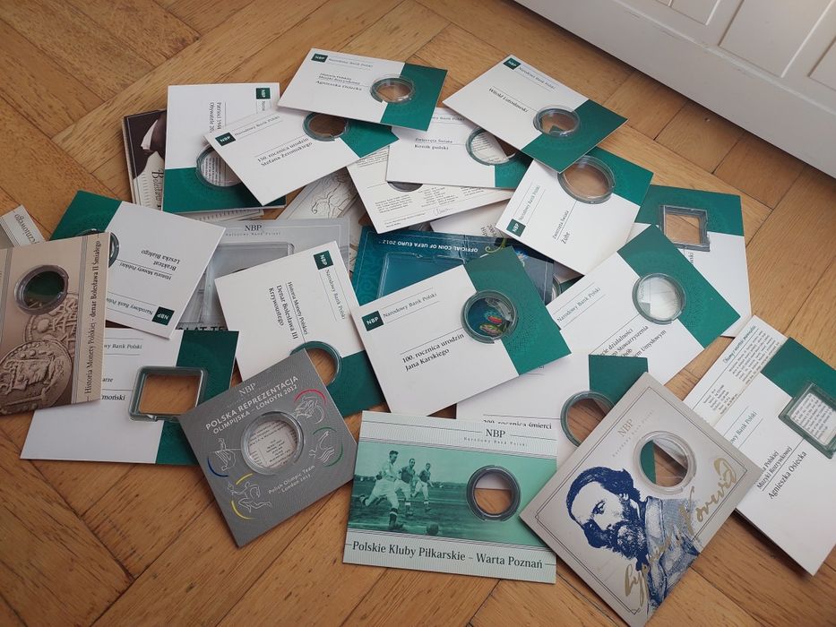 Blistry na monety kolekcjonerskie NBP 5zł / 10zł / 20zł