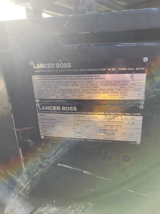 Empilhador 7ton LancerBoss