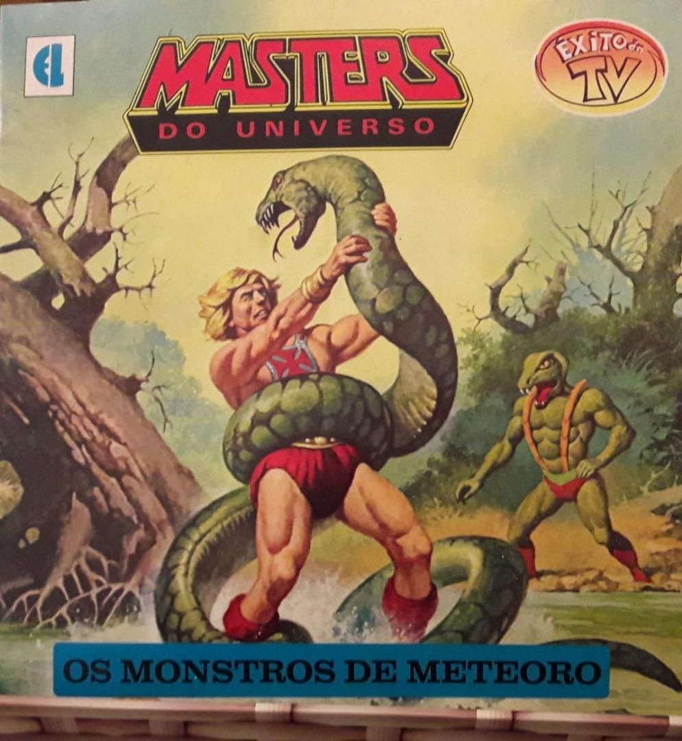 Livro He-Man Masters do Universo