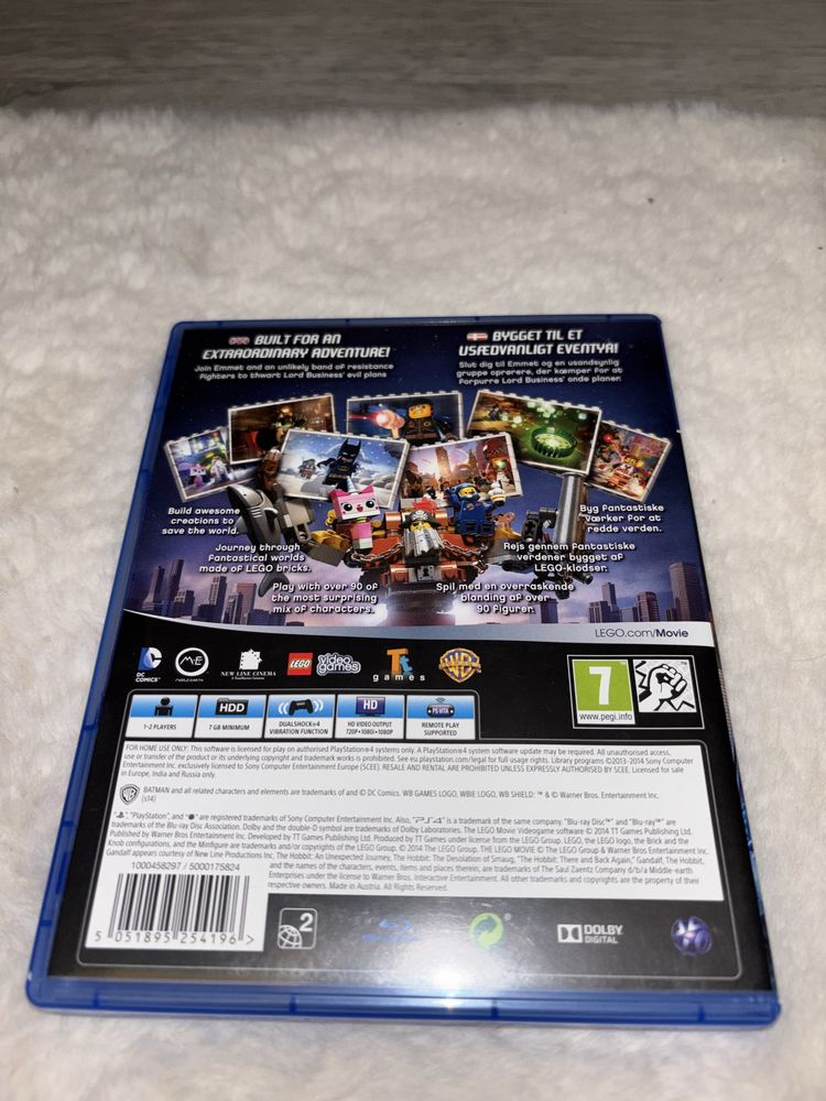 Lego movie, posiadam rowniez inne gry