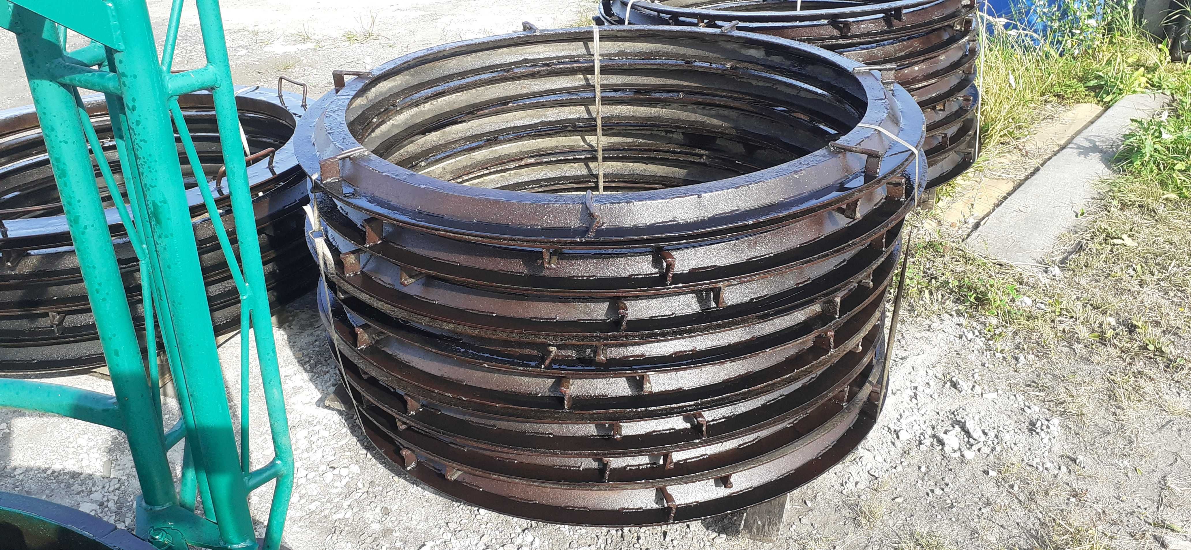 Pierścienie formujące do kręgów betonowych fi1200 forma kręgi betonowe