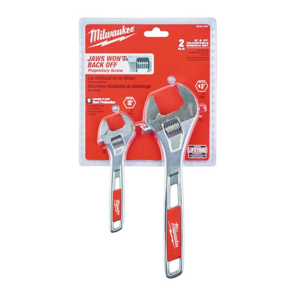 Набір розвідних ключів Milwaukee 2 шт(150/250мм) 3шт(150/200/250мм)