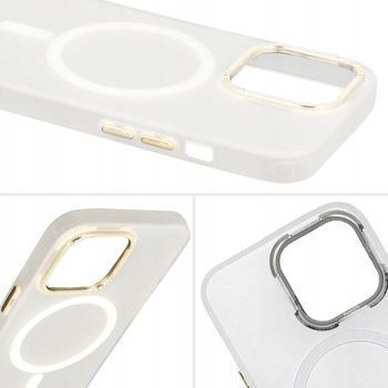 Etui Plecki Case Magnetic Iphone 14 Plus Biały