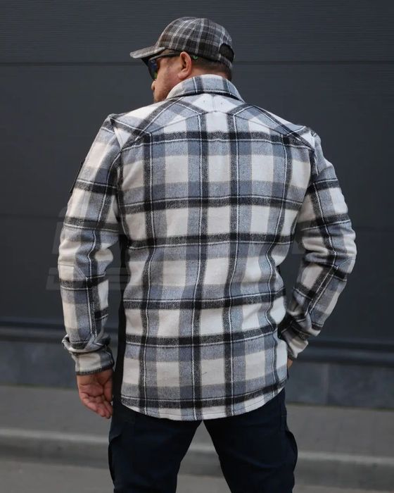 Тактична утеплена картата сорочка. Мілітарі рубашка