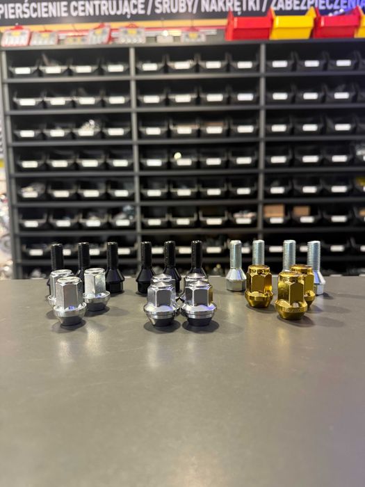 Śruby M12x1.25 do kół Wszystkie Długości