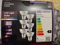 Żarówki LED Light GU10 6 sztuk, nowe