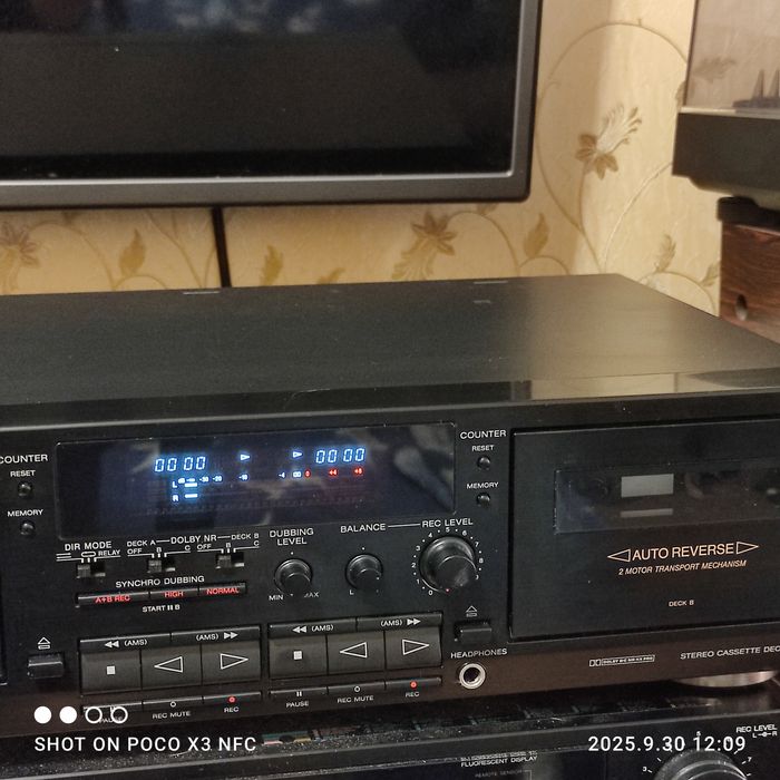 Двухкассетная дека SONY TC WR 790