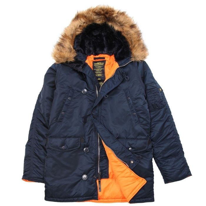 Куртка аляска Slim Fit N-3B Parka Alpha Industries, USA