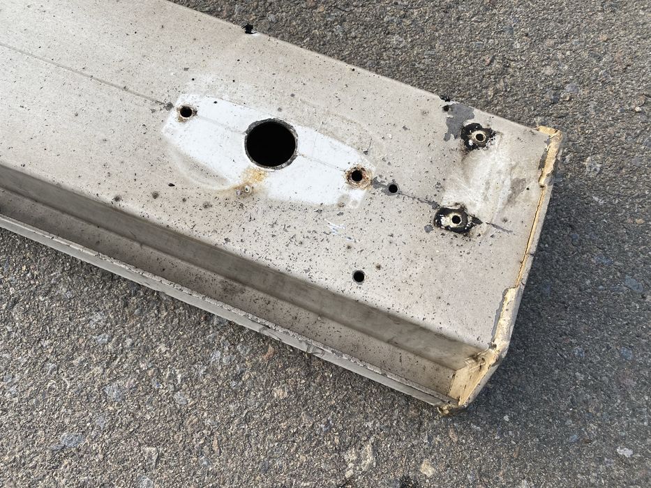 Бампер для напівпричепа алюмінієвий SCHWARZMULLER