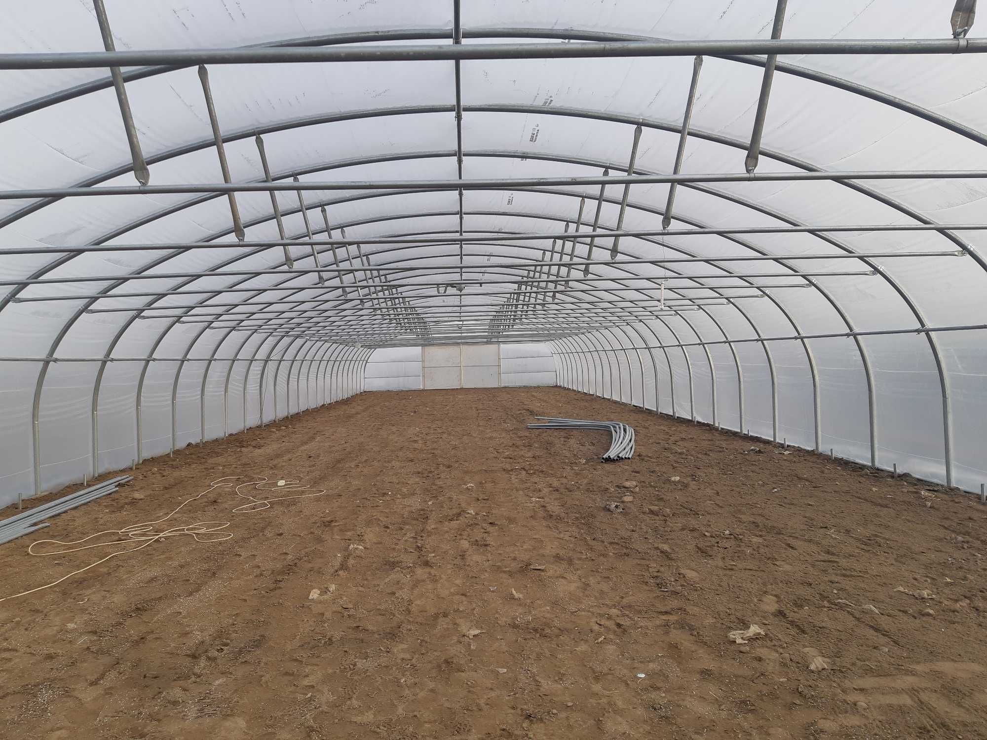 Tunel foliowy, tunele foliowe. 10,5 x 32 m. fi 60