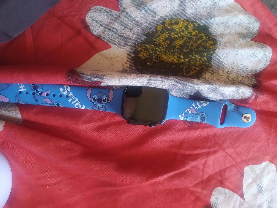 Relógio digital Disney Stitch para peças