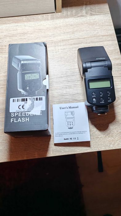 Flash Universal marca Andoer GN40 novo a estrear