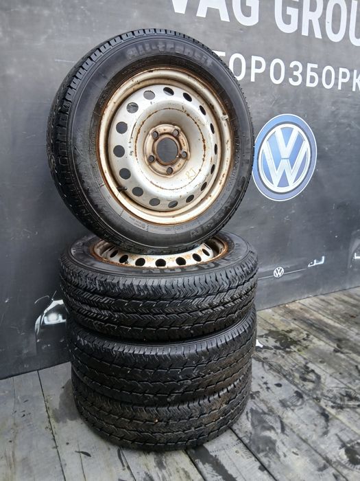 Диски з резіною R16 5*120 на Рено Трафік Диски Трафік Резина ком