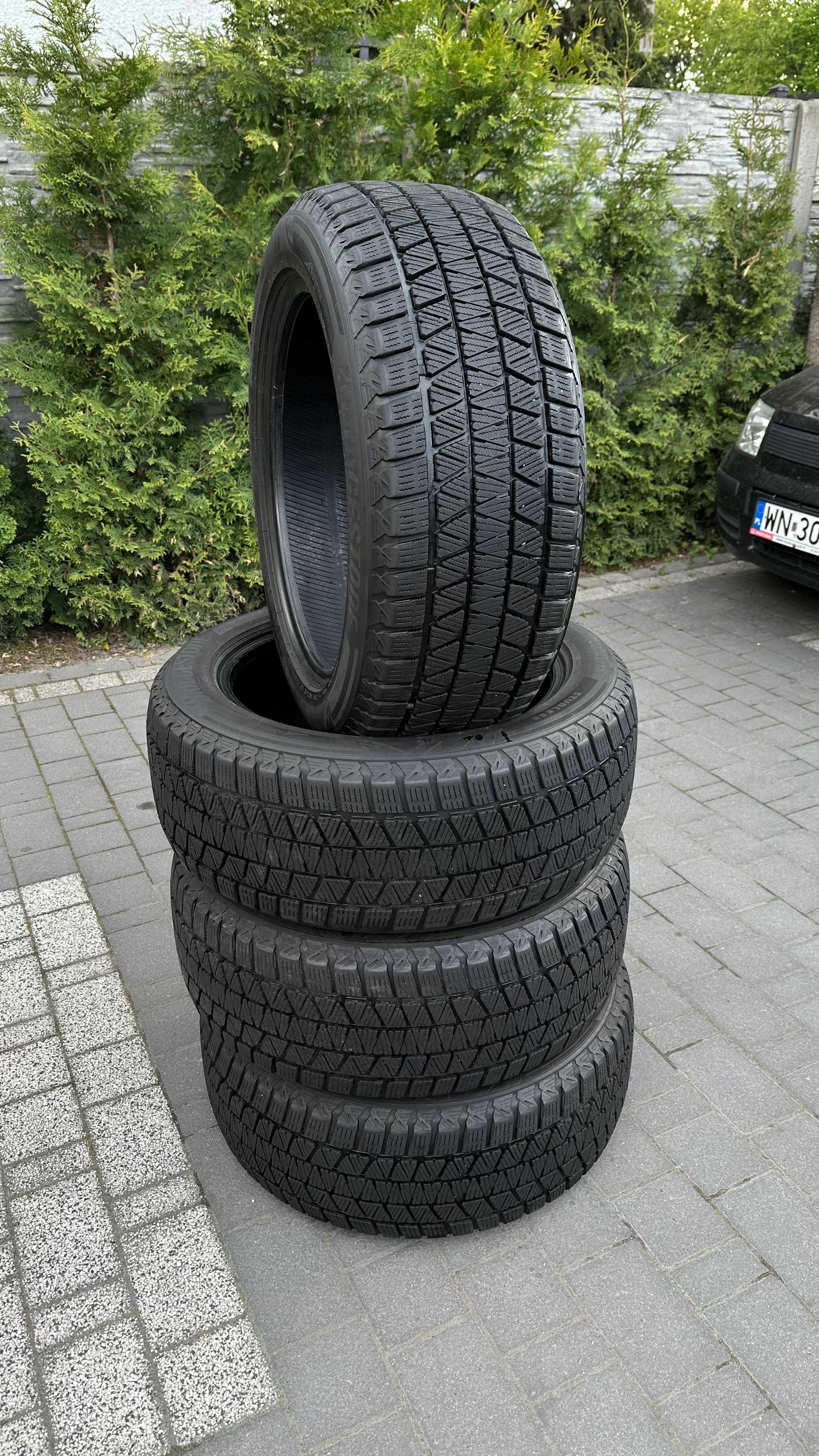 2021 zima 9mm bieznik 255/50 r19 opony bridgestone blizzak dm-v3