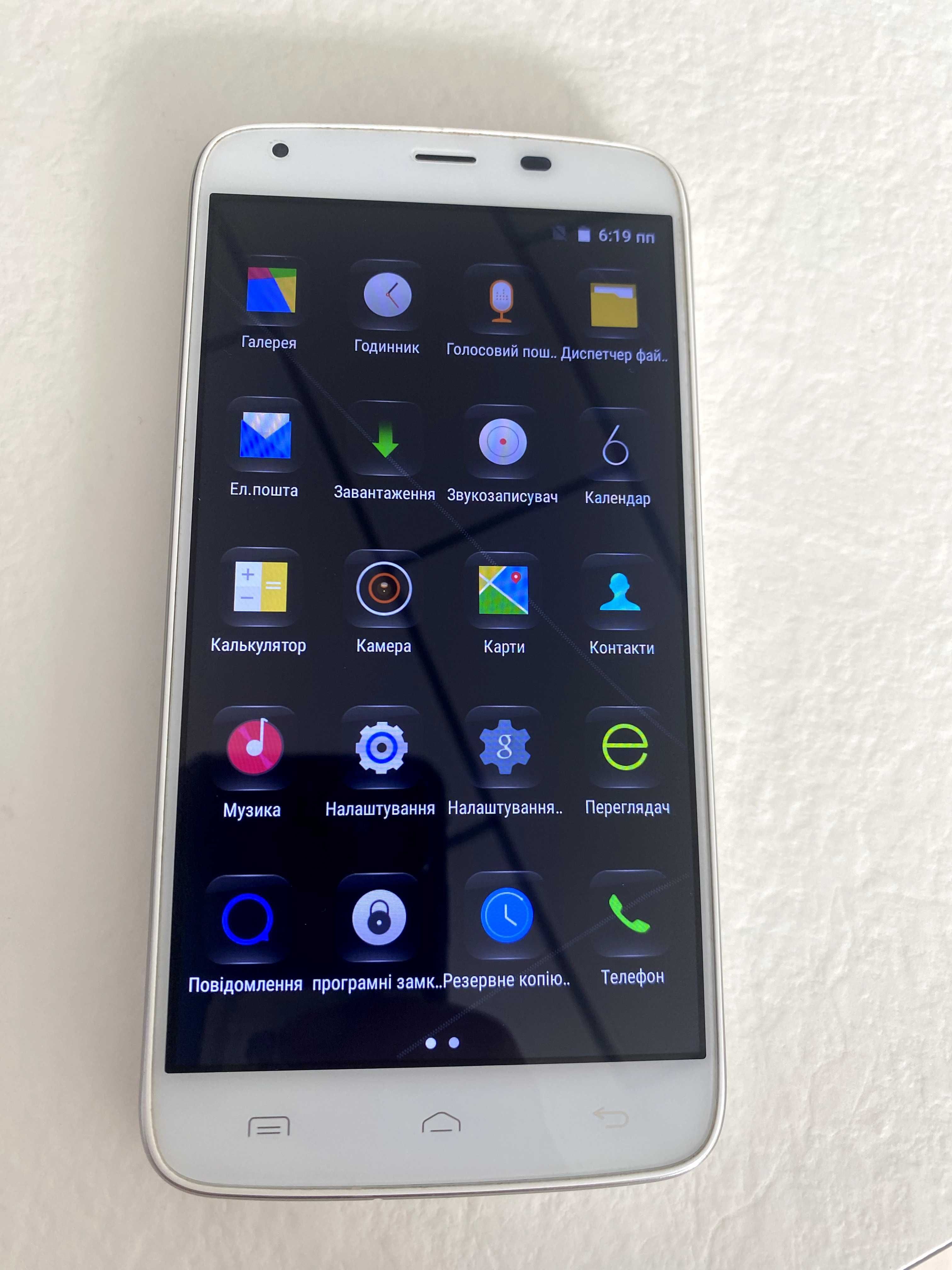 Cмартфон Doogee T6 White 2 sim