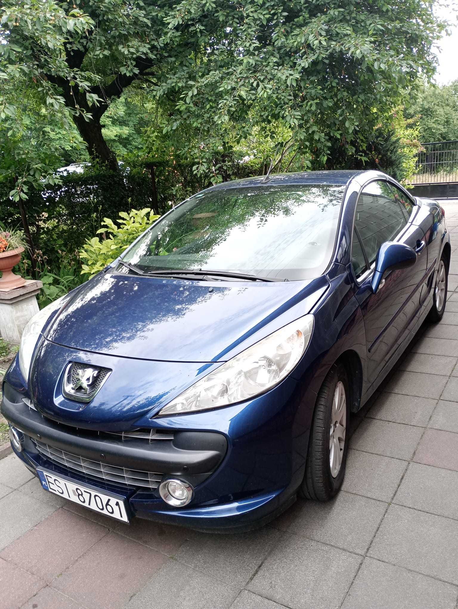 Peugeot 207 CC 1.6 Benzyna • Cabrio • 2009 • 173 000 km