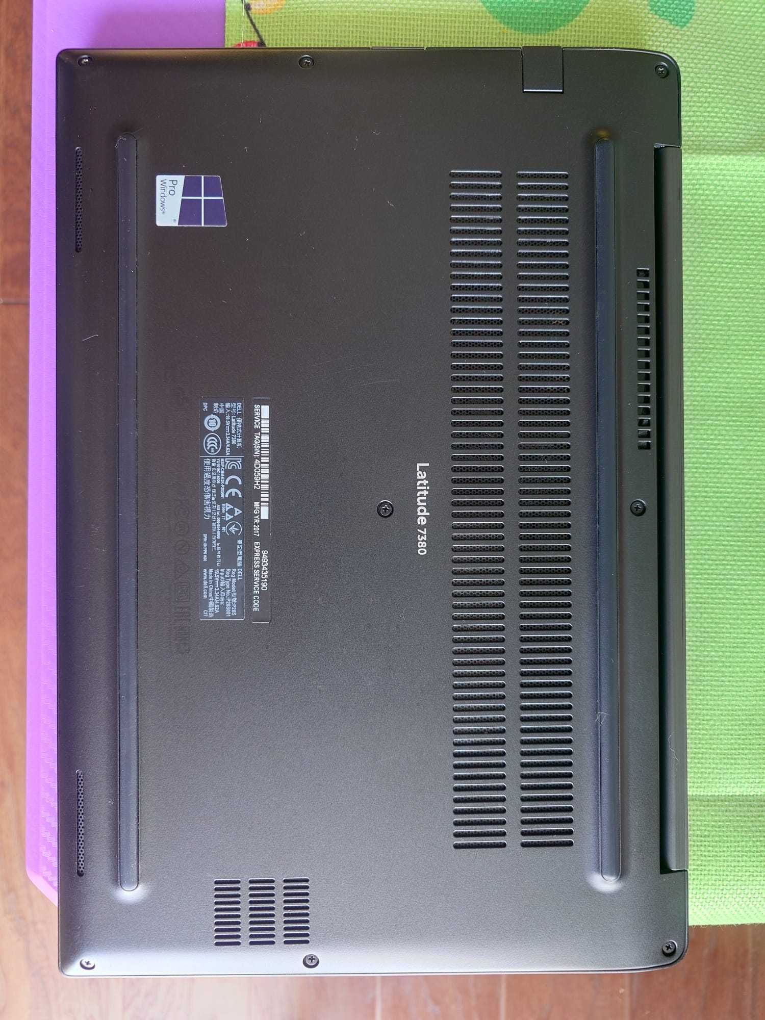 Dell Latitude 7380 13,3", Intel Core i7-7600U, 16 GB RAM, 1 TB SSD