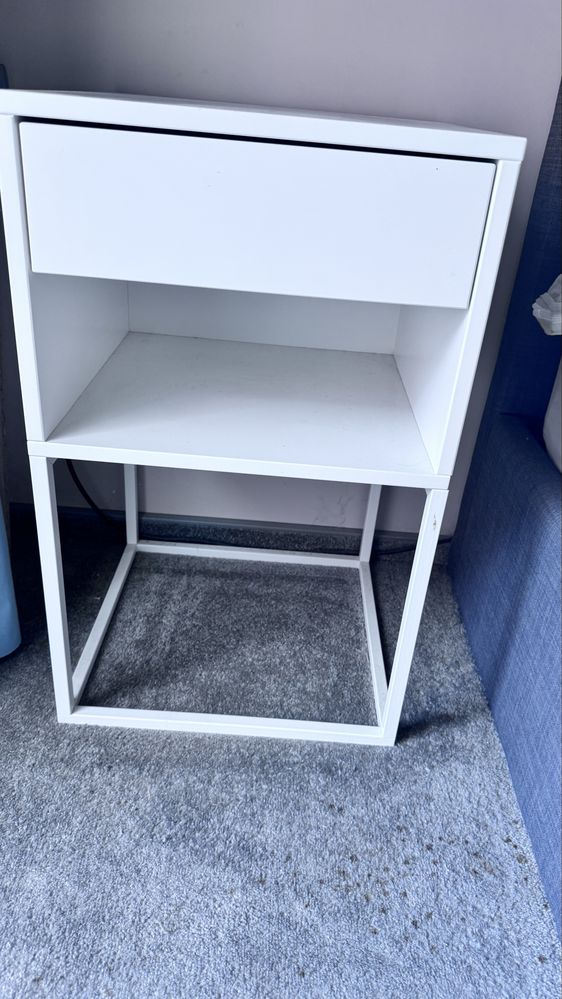 Stolik nocny szafka nocna Vikhammer IKEA 2 sztuki