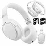 Słuchawki Bezprzewodowe Tonsil R35bt Białe Nausze Bluetooth / Sd / Fm