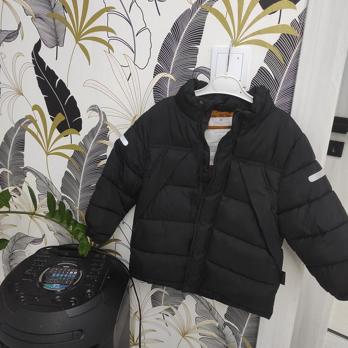 Kurtka zimowa ciepła chłopięca parka 104 h&M