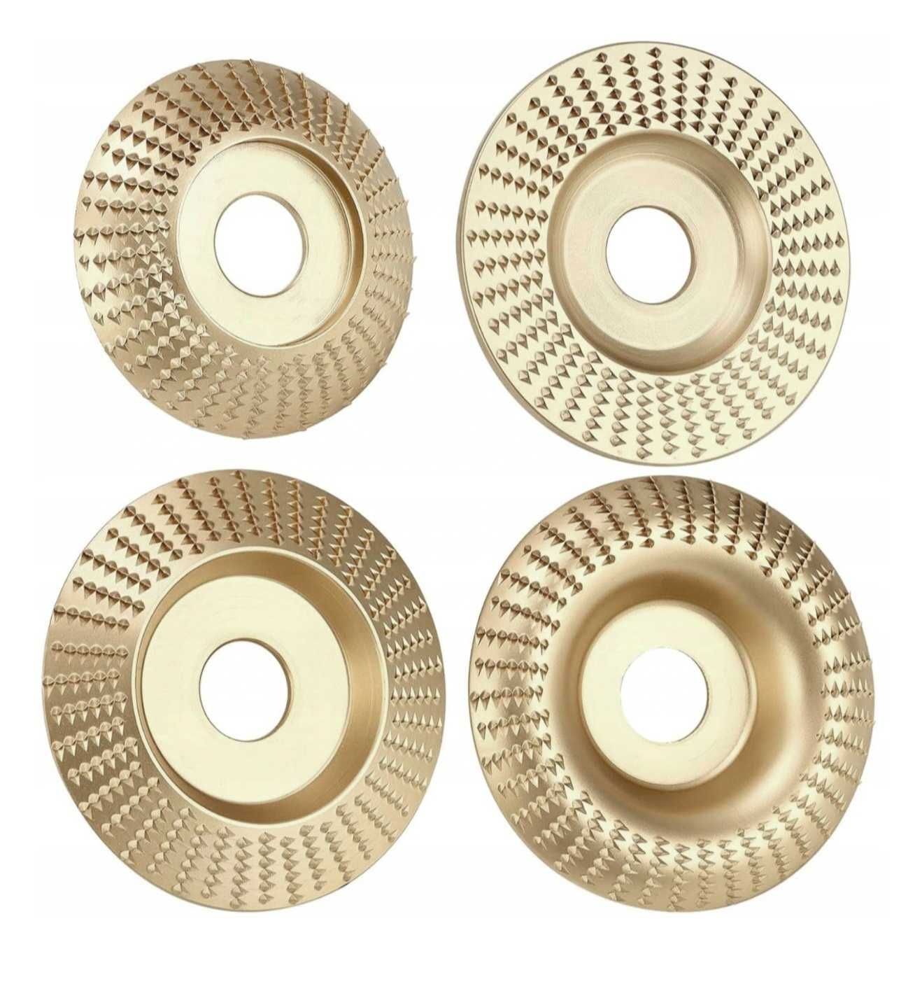 4x Tarcza do Szlifowania FREZ do DREWNA 100mm 22,2 Frez Tarnik Ścierne