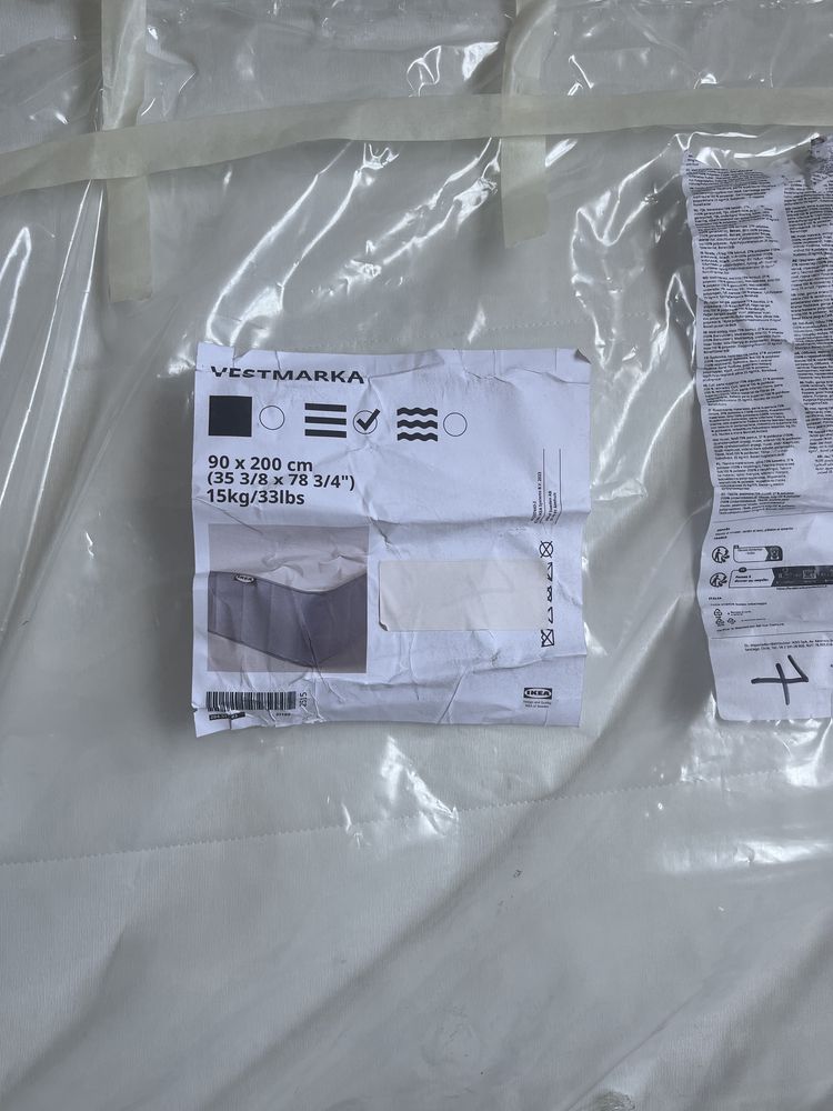 Colchão vestmarka (ikea) 90x200 novo