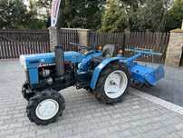 Traktorek mitsibishi 15 km 4x4 3 cylindry glebogryzarka d1550 walek