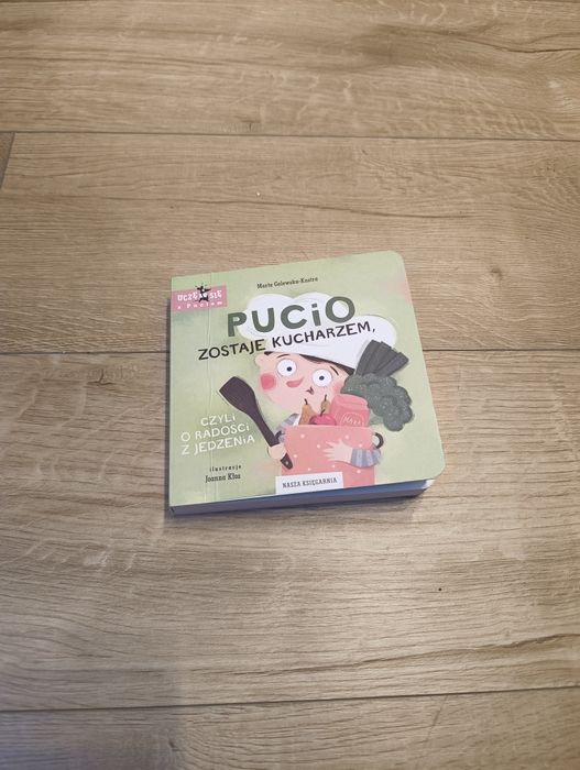 Książka Pucio zostaje kucharzem
