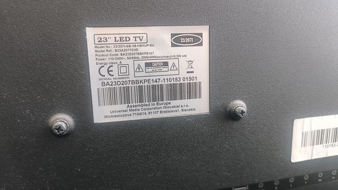 TV Led 23" blaupunkt