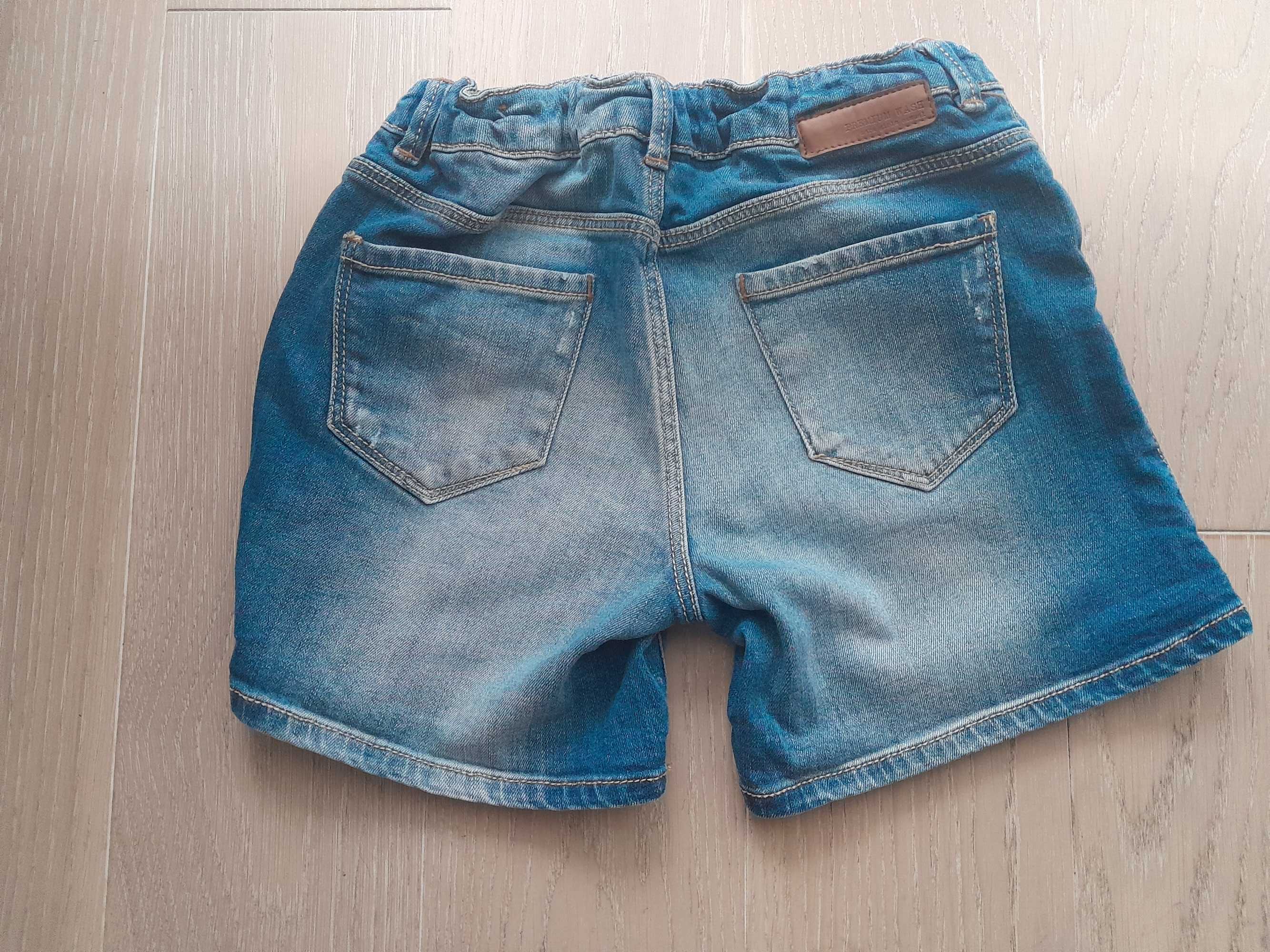 Spodenki szorty jeans Zara girl 140