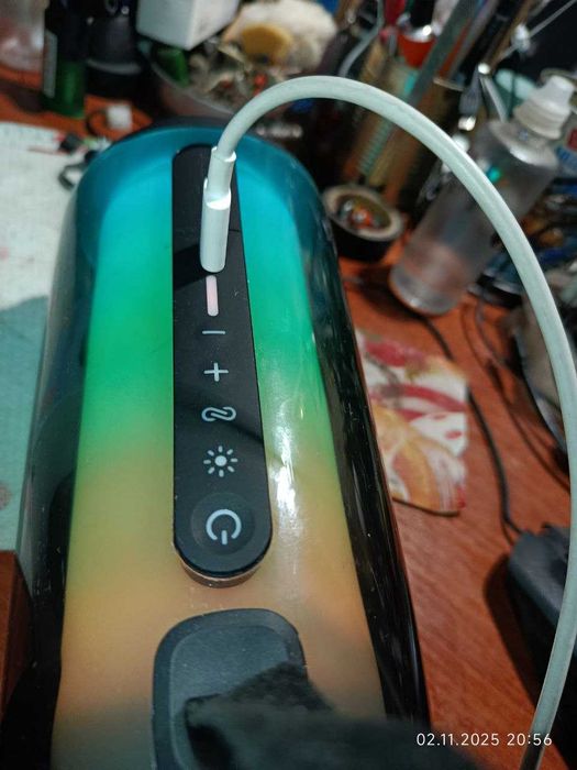 Беспроводная Bluetooth колонка Pulse 5 с подсветкой 20 Вт |