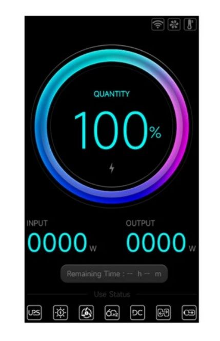 Зарядна станція 3kW, 3072Wh LiFePO4