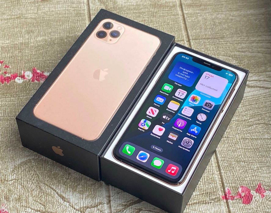 iPhone 11 Pro Max 64 Gold neverlock состояние супер айфон 11 про макс