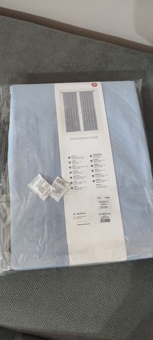 Blekitne blue niebieski para zasłony 2szt. 140/250cm HomeYou