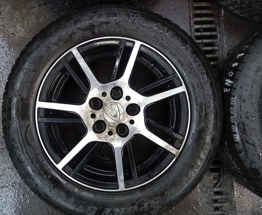 koła zimowe felgi aluminio opony 195/65 R15 seat audi volkswagen skoda