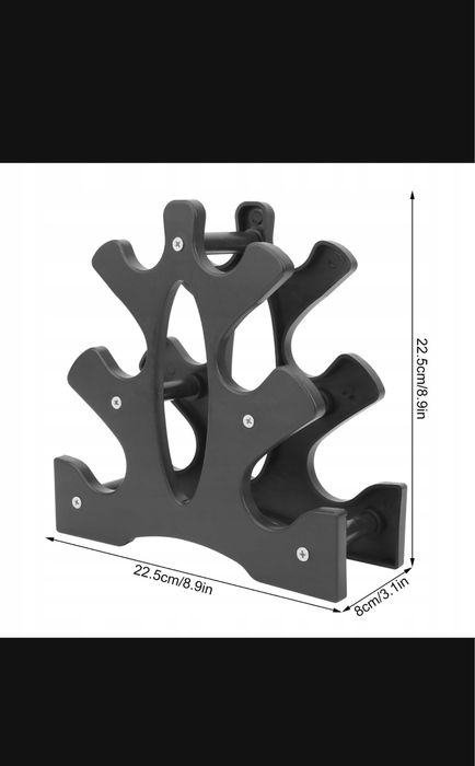 Domowy Stojak na hantle hantelki ciężary segregator organizer siłownia