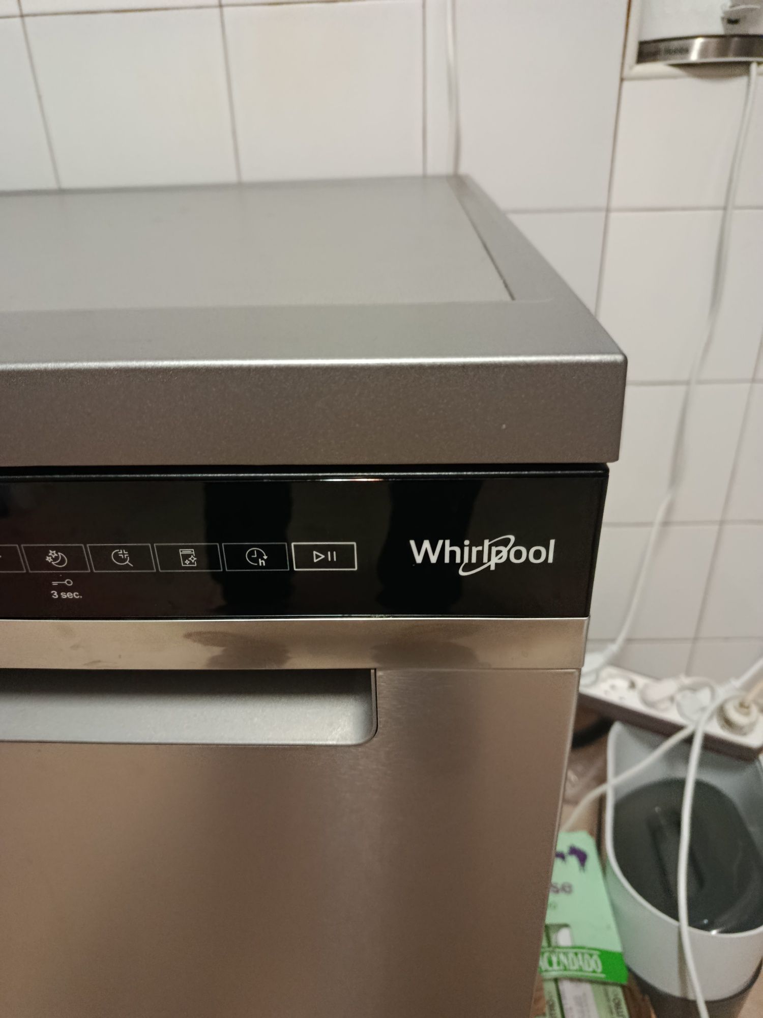 máquina de lavar louça whirlpool